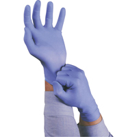 TouchNTuff&reg; 92-675 Gloves, Small, Nitrile, 5-mil, Powder-Free, Blue Buying Direct Corp.