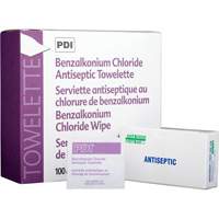 Lingettes antiseptiques au chlorure de benzalkonium, Serviette, Antiseptique Buying Direct Corp.