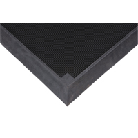 Foot Sanitizing Matting, Rubber, 2-2/3' W x 3-1/4' L x 2-1/2" Thick, Black Buying Direct Corp.