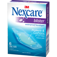 Nexcare Waterproof Blister Bandages, Rectangular/Square, 2-1/4", Plastic, Sterile Buying Direct Corp.
