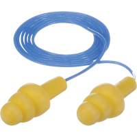 E-A-R Ultrafit Premolded Earplugs, Corded, Bulk - Polybag, 25 dB NRR, One-Size Buying Direct Corp.