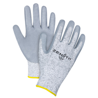 Gants &eacute;lastiques sans coutures r&eacute;sistants &agrave; la coupe, Taille 2T-Grand/11, Calibre 13, Rev&ecirc;tement Nitrile, Enveloppe en PEHP, ANSI/ISEA 105 niveau 2/EN 388 niveau 3 Buying Direct Corp.