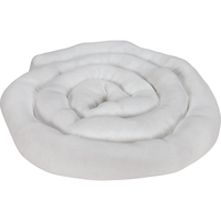 Remblais tubulaire absorbant, Huile seulement, Absorption 45 gal., 3" la x 10' lo, Pqt de 10 Buying Direct Corp.