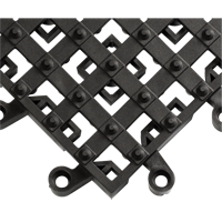 Tapis ErgoDeck avec crampons antid&eacute;rapants int&eacute;gr&eacute;s No 553, PVC, 1-1/2' la c, 1-1/2' lo, 7/8" &eacute;paisseur, Noir Buying Direct Corp.