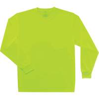 Chandail &agrave; manches longues non certifi&eacute; GloWear 8091, Polyester, Petit, Jaune lime haute visibilit&eacute; Buying Direct Corp.