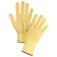 Gants tricot&eacute;s sans couture, Taille Grand/9, Calibre 7, Enveloppe en Kevlar, ASTM ANSI niveau A2/EN 388 niveau 3 Buying Direct Corp.