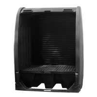 Abris de confinement des d&eacute;versements sans drain, 61" lo x 37,25" la x 72,75" h, Capacit&eacute; de charge 1000 lb Buying Direct Corp.