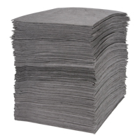 Premium Meltblown Sorbent Pads, Universal, 15" x 18", 30 gal. Absorbancy Buying Direct Corp.