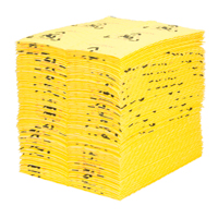 Premium Caution Pads, Universal, 15" x 18", 24.4 gal. Absorbancy Buying Direct Corp.