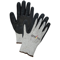 Cold Weather Seamless Stretch Cut-Resistant Gloves, Size 2X-Large/11, 13 Gauge, Foam Nitrile Coated, HPPE Shell, ASTM ANSI Level A4 Buying Direct Corp.