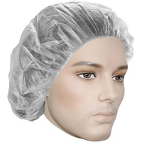 Bonnets bouffants, Polypropyl&egrave;ne, 18", Blanc Buying Direct Corp.