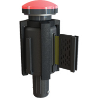 PLUS Barrier System Strobe Light Bracket & Red Strobe Light, Black Buying Direct Corp.