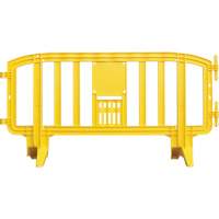 Barricade Movit, Emboîtables, 78" lo x 39" h, Jaune Buying Direct Corp.