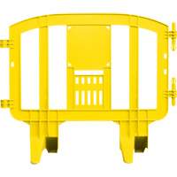 Barricade Minit, Emboîtables, 49" lo x 39" h, Jaune Buying Direct Corp.