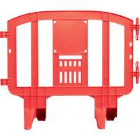 Minit Barricade, Interlocking, 49" L x 39" H, Red Buying Direct Corp.