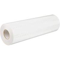 High Intensity Prismatic Grade Reflective Sheeting, 2" W x 150' L, 19 mils, White Buying Direct Corp.
