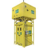 Enclosed Outdoor Gravity Fed Safety Shower Buying Direct Corp.