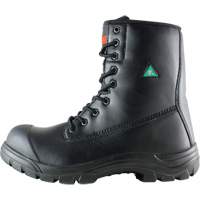 Attack Work Boots, Leather, Steel Toe, Size 7 Buying Direct Corp.