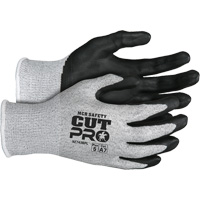 Safety Cut Pro Cut Resistant Gloves, Size Large, 13 Gauge, Bi-Polymer Coated, HPPE Shell, ASTM ANSI Level A7 Buying Direct Corp.