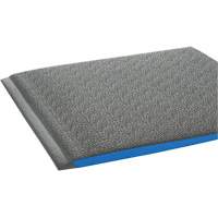 Tapis ergonomiques Wear-Bond Comfort-King, Rugueux, 2' x 3' x 9/16", Gris, Mousse de vinyle Buying Direct Corp.