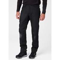Pantalons d'entretien Oxford, Poly-coton, Noir, Taille 30, Entrejambe 30 Buying Direct Corp.