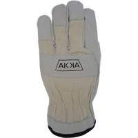 Cotton-Backed Drivers Gloves, Large, Grain Goatskin Palm Buying Direct Corp.