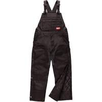 GridIron Regular Length Zip-To-Thigh Bib Overall, Men's, Large, Black Buying Direct Corp.