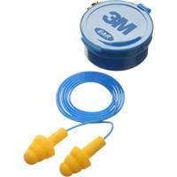 E-A-R Ultrafit Premolded Earplugs, Corded, Pair - Plastic Case, 25 dB NRR, One-Size Buying Direct Corp.