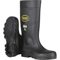 Dynamic Boss&reg; Full Safety Boot, PVC, Steel Toe, Size 6, Puncture Resistant Sole Buying Direct Corp.