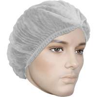Bonnet bouffant pliss&eacute; Cova-Cap, Polypropyl&egrave;ne, 21", Blanc Buying Direct Corp.