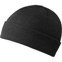5563A Lined Toque, Acrylic Lining, One Size, Black Buying Direct Corp.