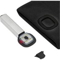 5678 Knit Toque with LED Headlight, Fleece Lining, One Size, Black Buying Direct Corp.