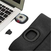 5678 Knit Toque with LED Headlight, Fleece Lining, One Size, Black Buying Direct Corp.