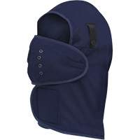 565N Long-Necked Hardhat Liner, Fleece Lining, One Size, Navy Blue Buying Direct Corp.