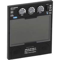 Filtre dobscurcissement automatique large &agrave; intensit&eacute; variable Advantage Plus, 5-1/4" la x 4-1/2" h Champ de vision, Pour utilisation avec S26200 Buying Direct Corp.