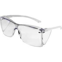 Guest-Gard OTG Safety Glasses, Clear Lens, ANSI Z87+/Meets/Exceeds CSA Z94.3 Buying Direct Corp.