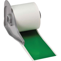 All-Weather Permanent Adhesive Label Tape, Vinyl, Green, 2" Width Buying Direct Corp.