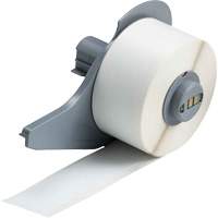 All-Weather Permanent Adhesive Label Tape, Vinyl, White, 1" Width Buying Direct Corp.