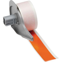 All-Weather Permanent Adhesive Label Tape, Vinyl, Orange, 1" Width Buying Direct Corp.