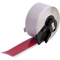 Multi-Purpose Label Tape, Vinyl, Red, 1" Width Buying Direct Corp.