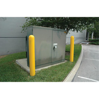 Ultra-Post Protector, 4" dia. x 52" l, Jaune Buying Direct Corp.