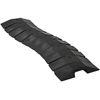 Medium Ultra-Sidewinder Cable Protection System&reg; with Endcaps, 33" x 9.8" x 1.4", 260 lbs. (0.13 tons) Buying Direct Corp.