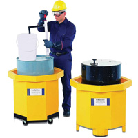 Transpalette pour Ultra-Spill Collector, 66 gal. US, Mobile Buying Direct Corp.