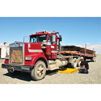 Flexible Ultra-Utility Tray&reg;, 42" L x 42" W x 4.8" H, 18 US gal. Spill Capacity Buying Direct Corp.