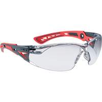 Rush+ Small Safety Glasses, Clear Lens, Anti-Fog/Anti-Scratch Buying Direct Corp.