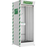 Emergency Cubicle Shower & Covered Eye & Face Wash Buying Direct Corp.
