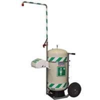 Mobile Self-Contained Emergency Safety Shower with Eye & Face Wash, 30 gal. Capacity, Meets None Buying Direct Corp.