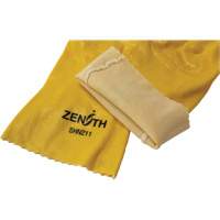 Rough-Finish Chemical-Resistant Gloves, Size 9, 12" L, PVC, Interlock Inner Lining, 47-mil Buying Direct Corp.