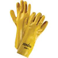 Rough-Finish Chemical-Resistant Gloves, Size 9, 14" L, PVC, Interlock Inner Lining, 47-mil Buying Direct Corp.