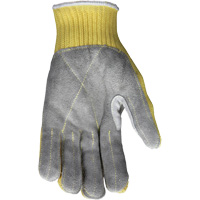 CutPro&reg; Cut Resistant Work Gloves with Split Leather Palm, Size Small, 7 Gauge, Kevlar&reg; Shell, ASTM ANSI Level A3 Buying Direct Corp.